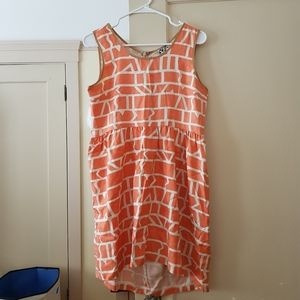 Dusen Dusen silk geo print dress